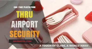 Airport Security and Plastic Cutlery: What's Allowed?