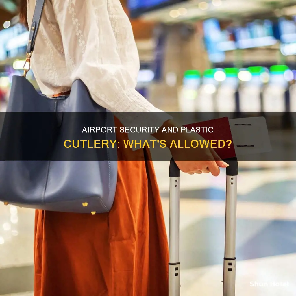 can i take plastic fork thru airport security