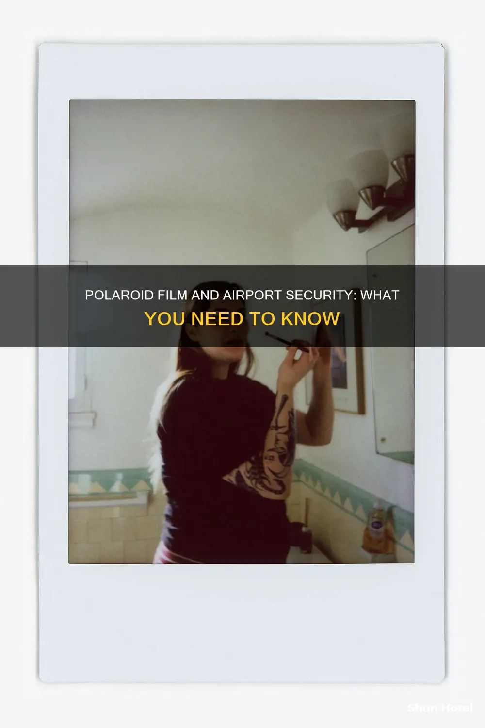 can i take polaroid film through airport security
