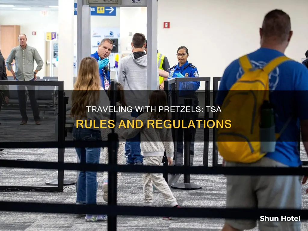 can i take pretzels through airport security