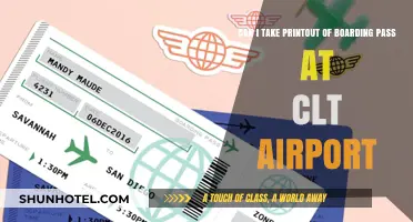 Print Boarding Pass at CLT Airport: Where and How?