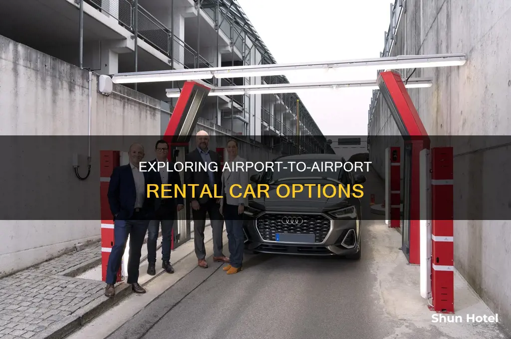 can i take rental car from one airport to another