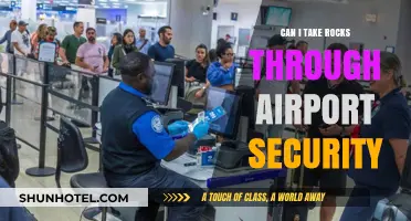 Traveling with Rocks: Airport Security Rules