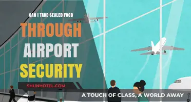 Airport Security: Sealed Food, What's Allowed?