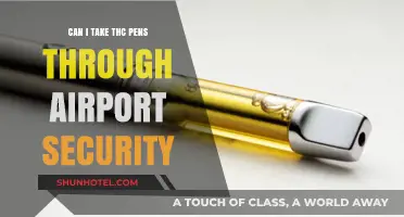 Traveling with THC Pens: Airport Security Guide