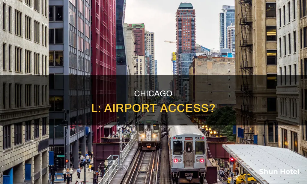 can i take the chicago l out of the airport