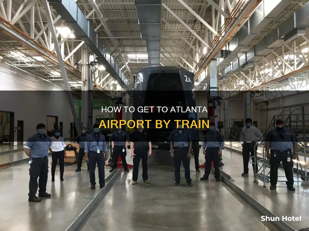 can i take the indoor train to atlanta international airport