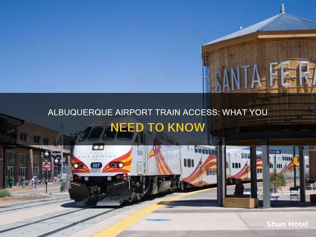 can i take the train to the albuquerque airport