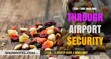 Travelers' Snack: Trail Mix Through Airport Security