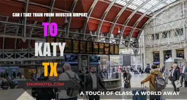 Houston Airport to Katy: Train Travel Options