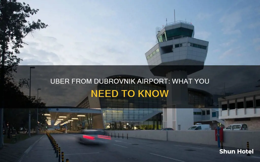 can i take uber from dubrovnik airport