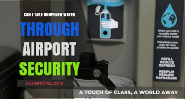Airport Security and Water Bottles: What's Allowed?