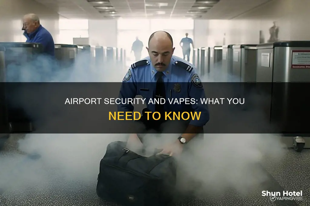 can i take vapes through airport security