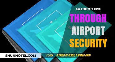 Travelers, Wet Wipes at Airport Security: What You Need to Know