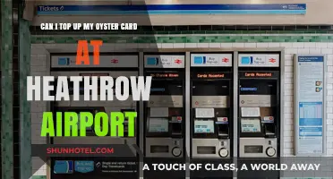 Topping Up Oyster Cards: Heathrow Airport Options