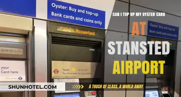 Topping Up Oyster Cards: Stansted Airport Options