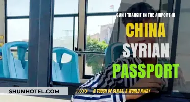Syrian Passport: Transiting in China's Airports