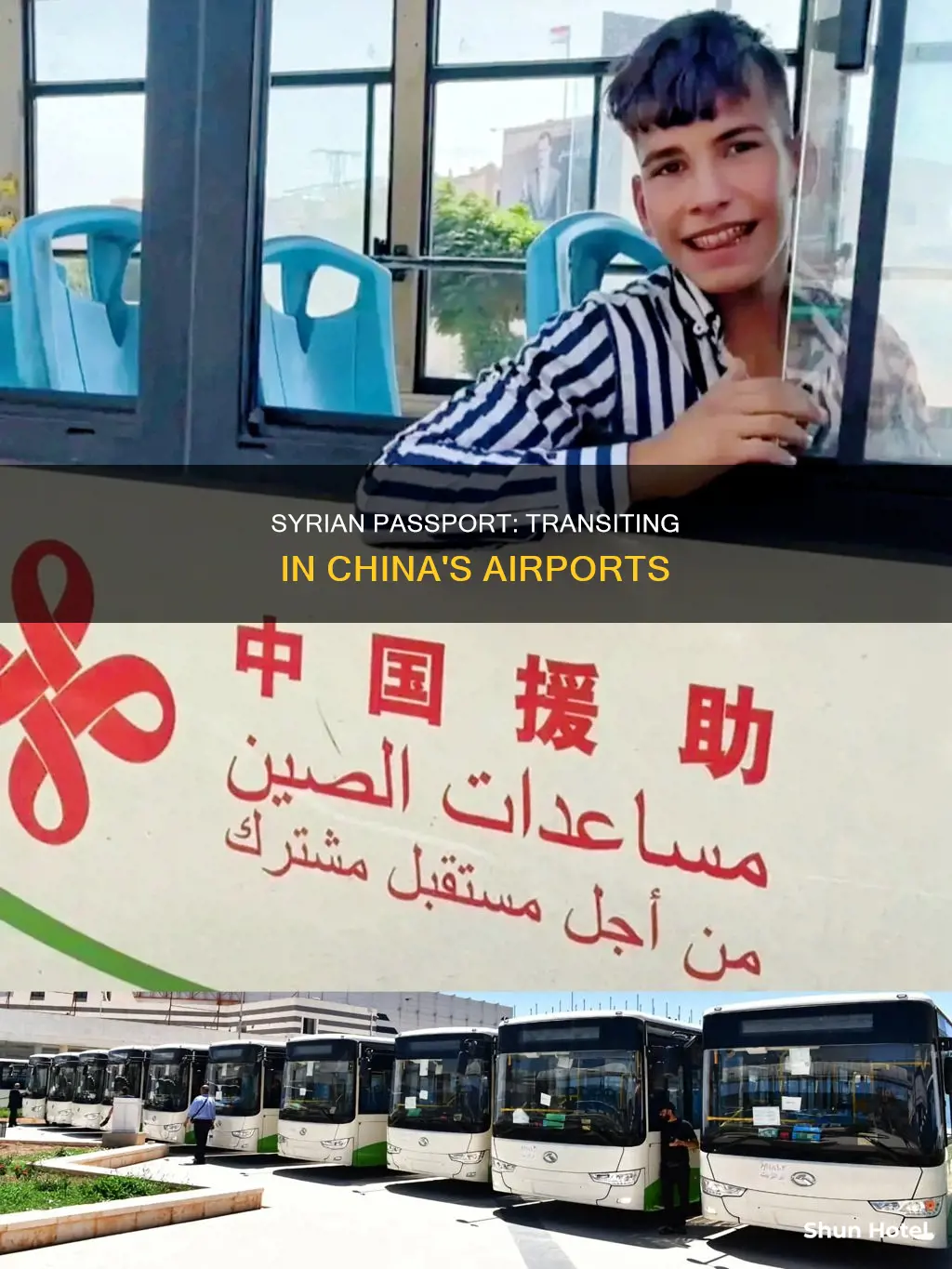 can i transit in the airport in china syrian passport