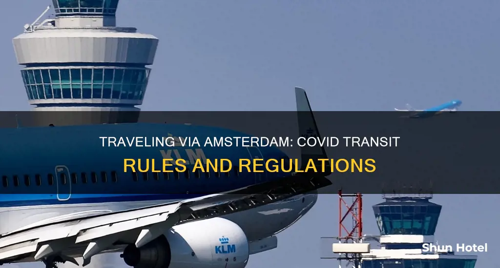 can i transit through amsterdam airport covid