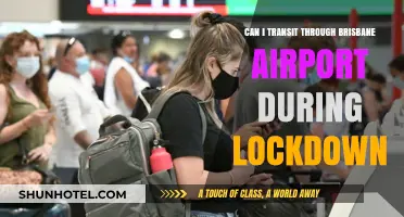 Brisbane Airport: Transiting During Lockdown?