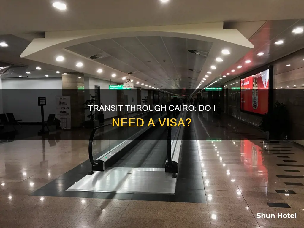 can i transit through cairo airport without a visa