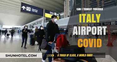 Traveling through Italy: Airport Transit and COVID