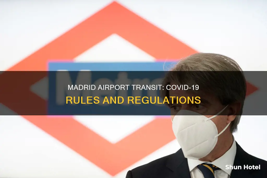 can i transit through madrid airport covid 19
