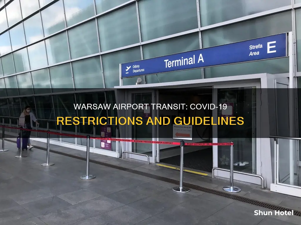 can i transit through warsaw airport covid