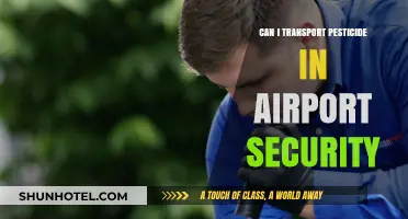 Traveling with Pesticides: Airport Security Transport Guide