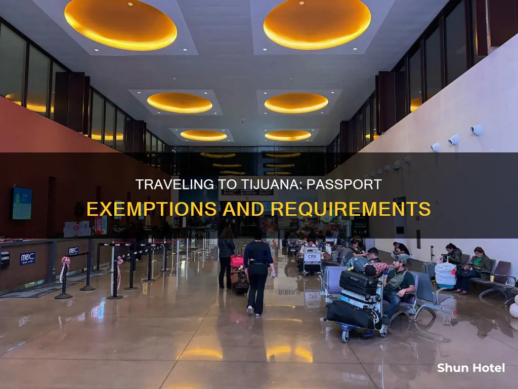 can i travel to tijuana airport without a passport