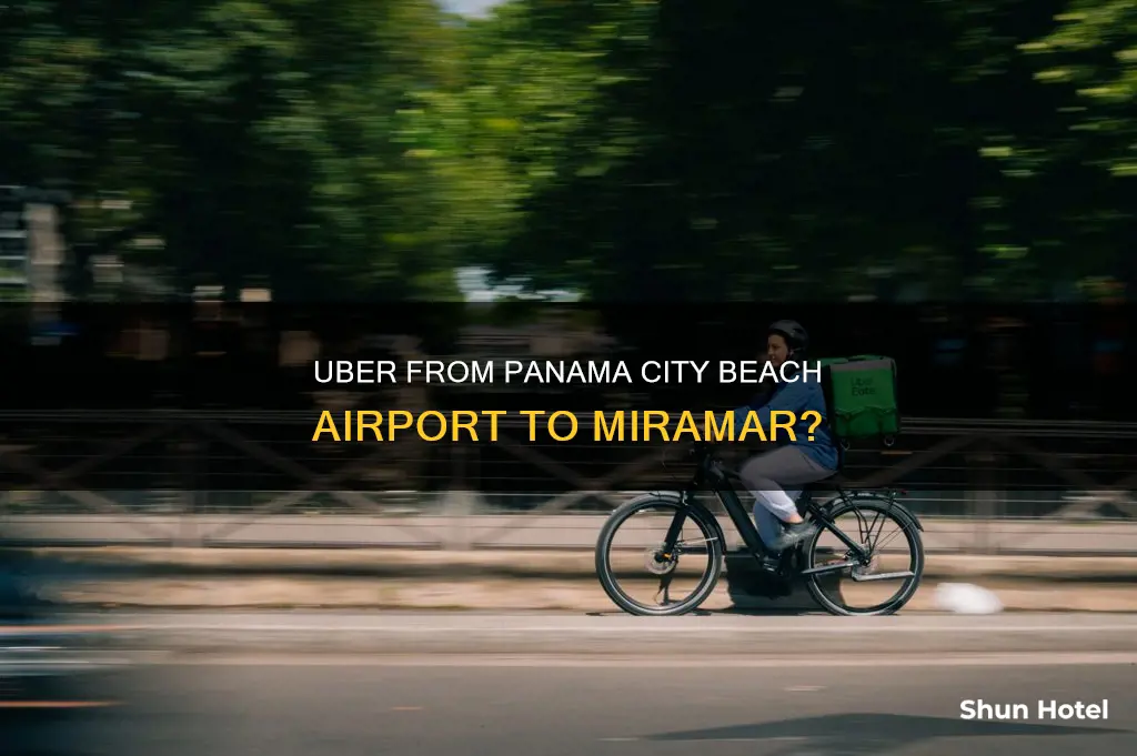 can i uber from panama city beach airport to miramar