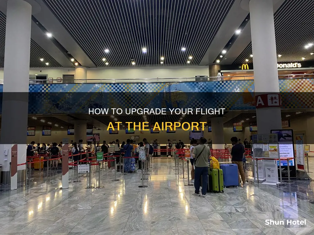 can i upgrade at the airport