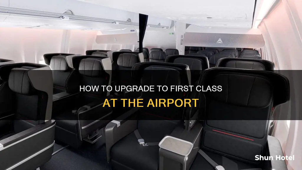 can i upgrade to first class at the airport