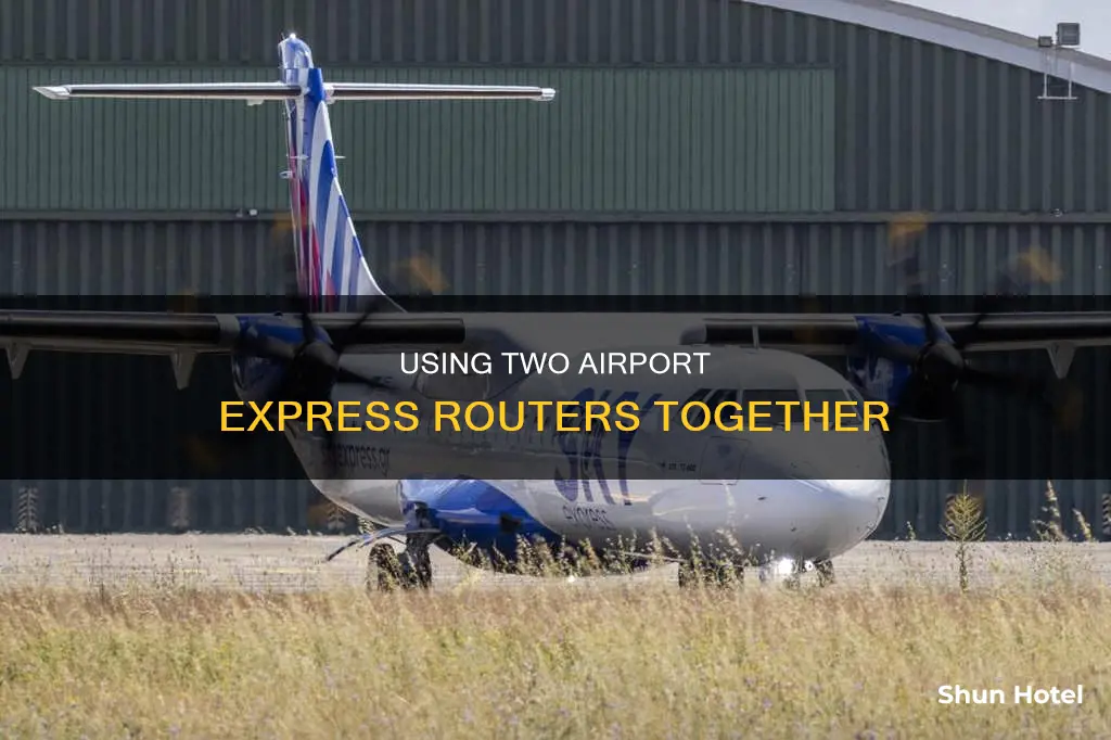 can i use 2 airport express together