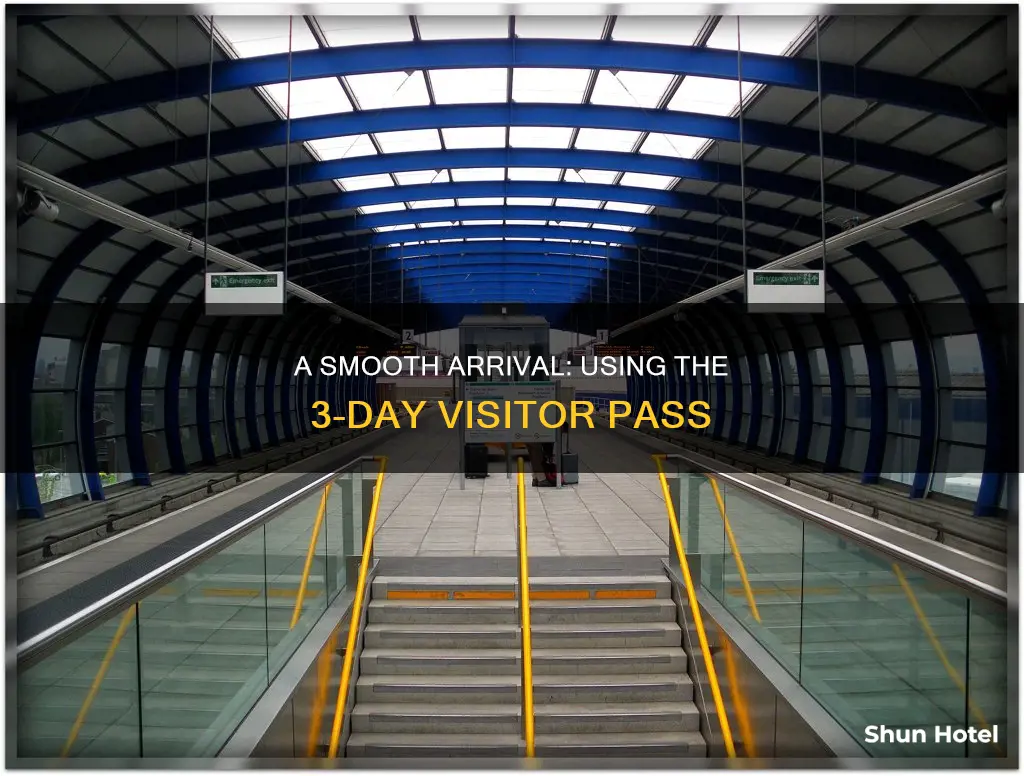 can i use 3-day visitor pass to get from airport