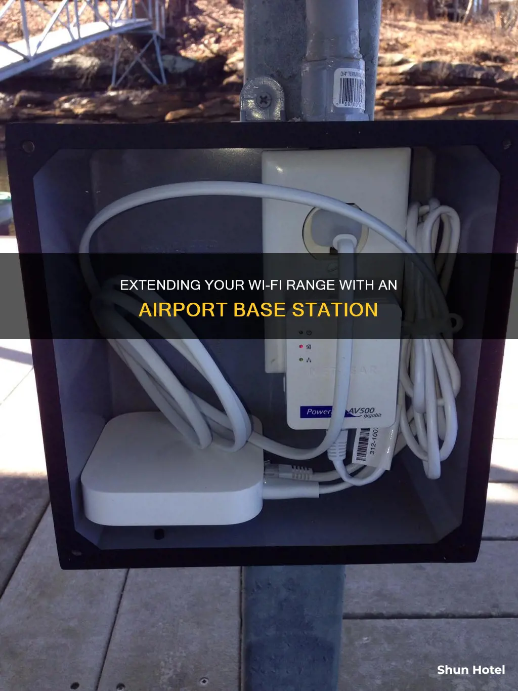 can i use a airport base station as extenter