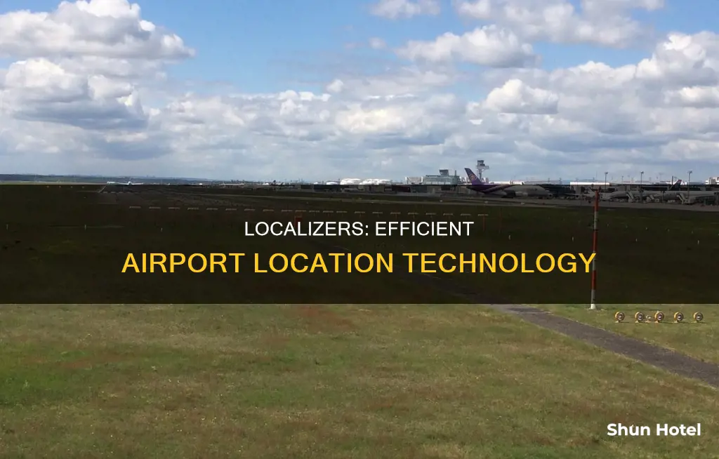 can i use a localizer to locate an airport
