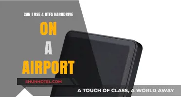 Using NTFS Hard Drive at Airport: Is It Possible?