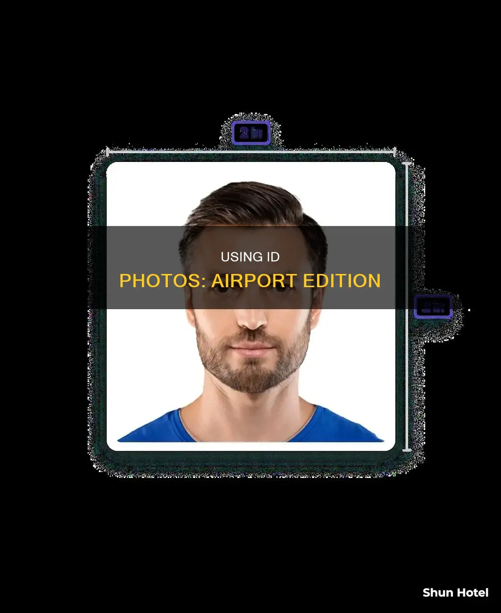 can i use a picture of my id at airport