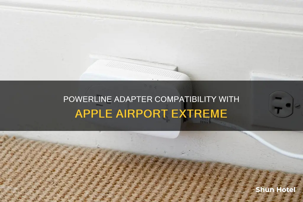 can i use a powerline adapter with apple airport extreme