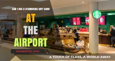 Using Starbucks Gift Cards at Airports: What You Need to Know