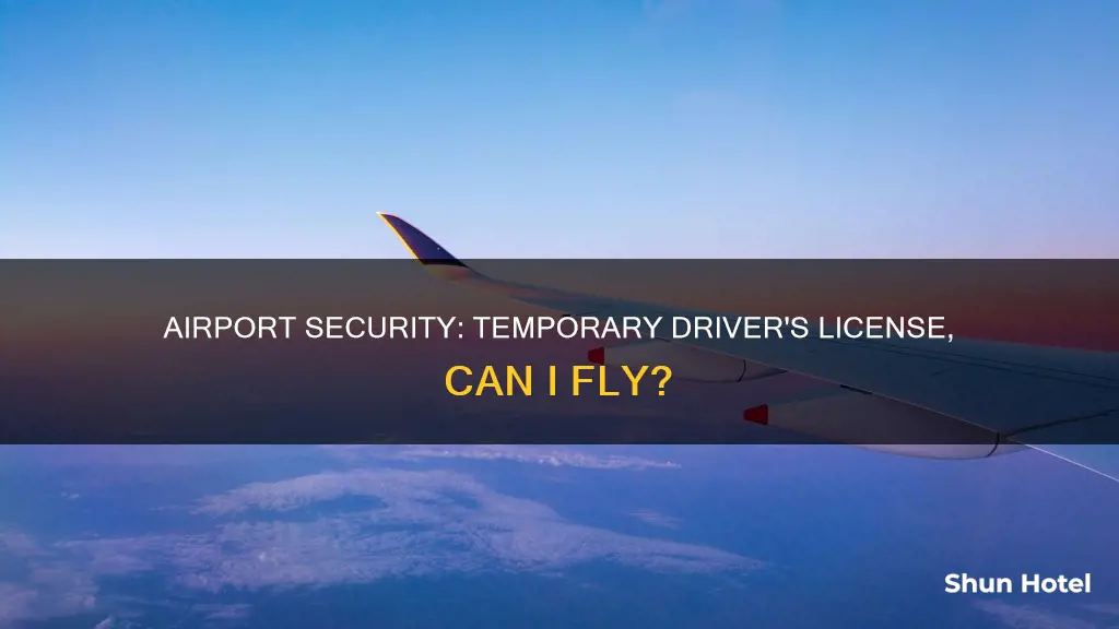 can i use a temporary driver