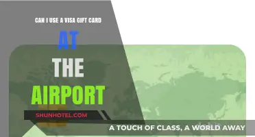 Using Visa Gift Cards for Airport Shopping