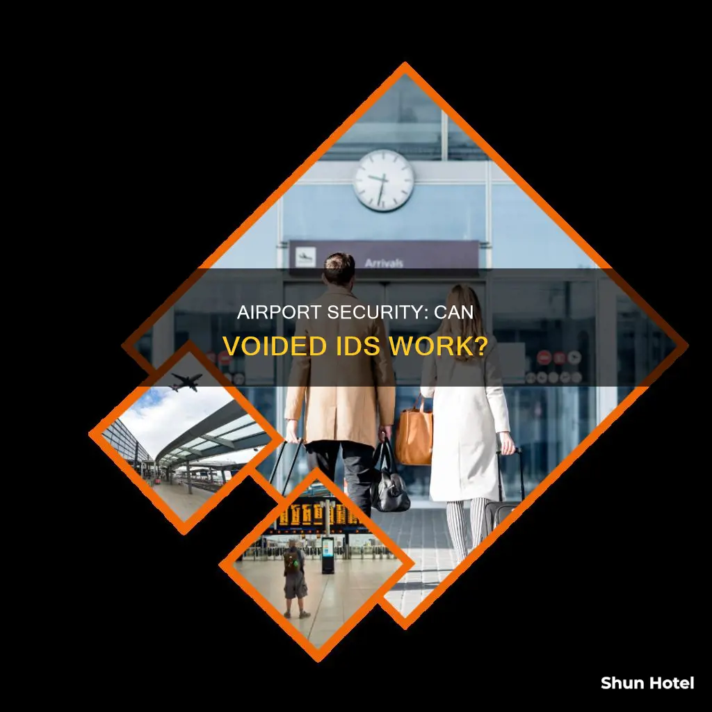 can i use a voided id at the airport