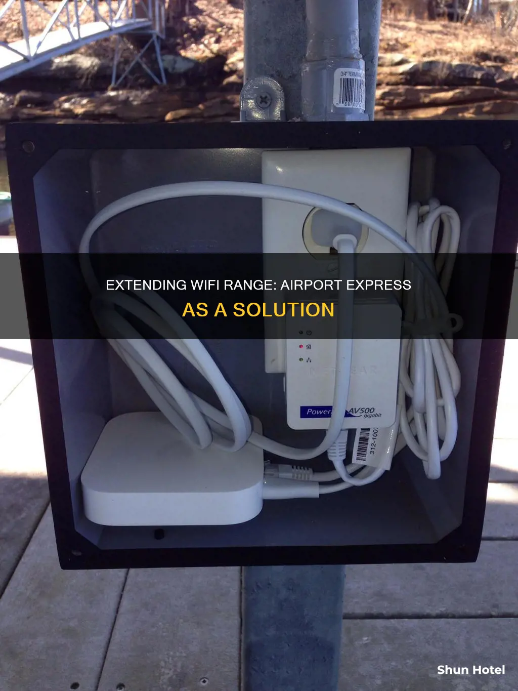 can i use airport express as a wifi extender