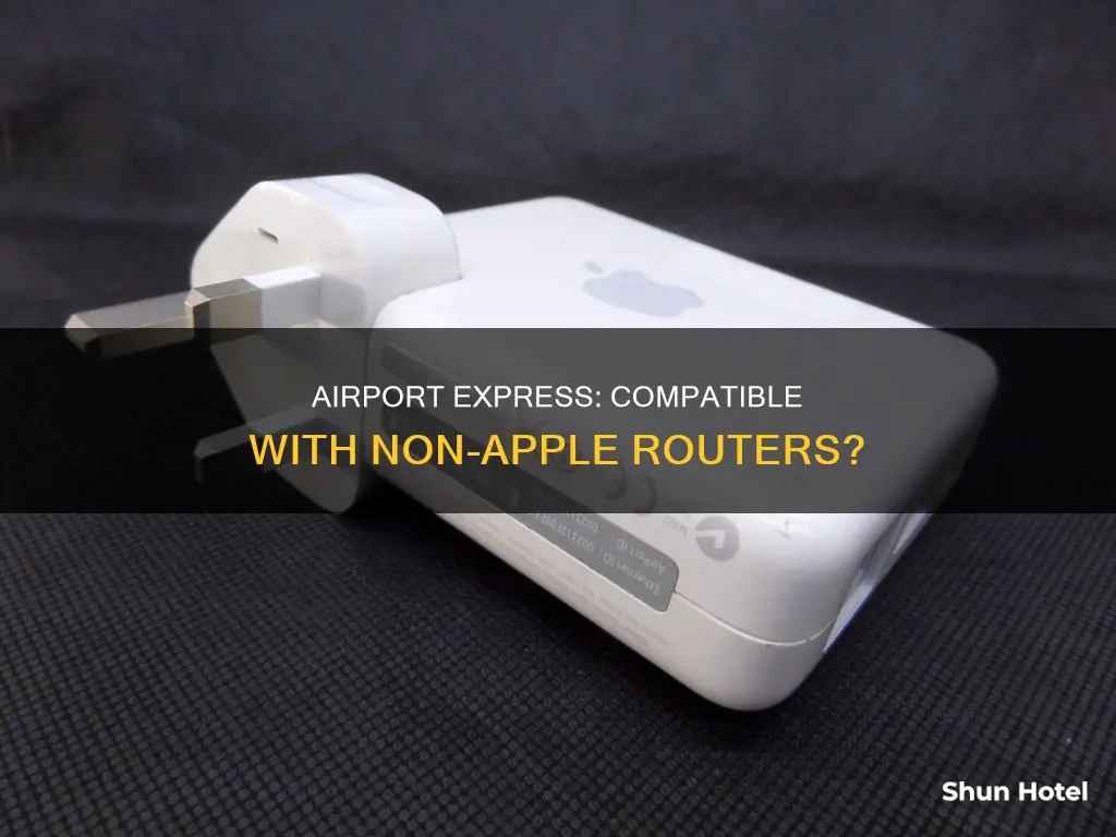 can i use airport express with non apple router