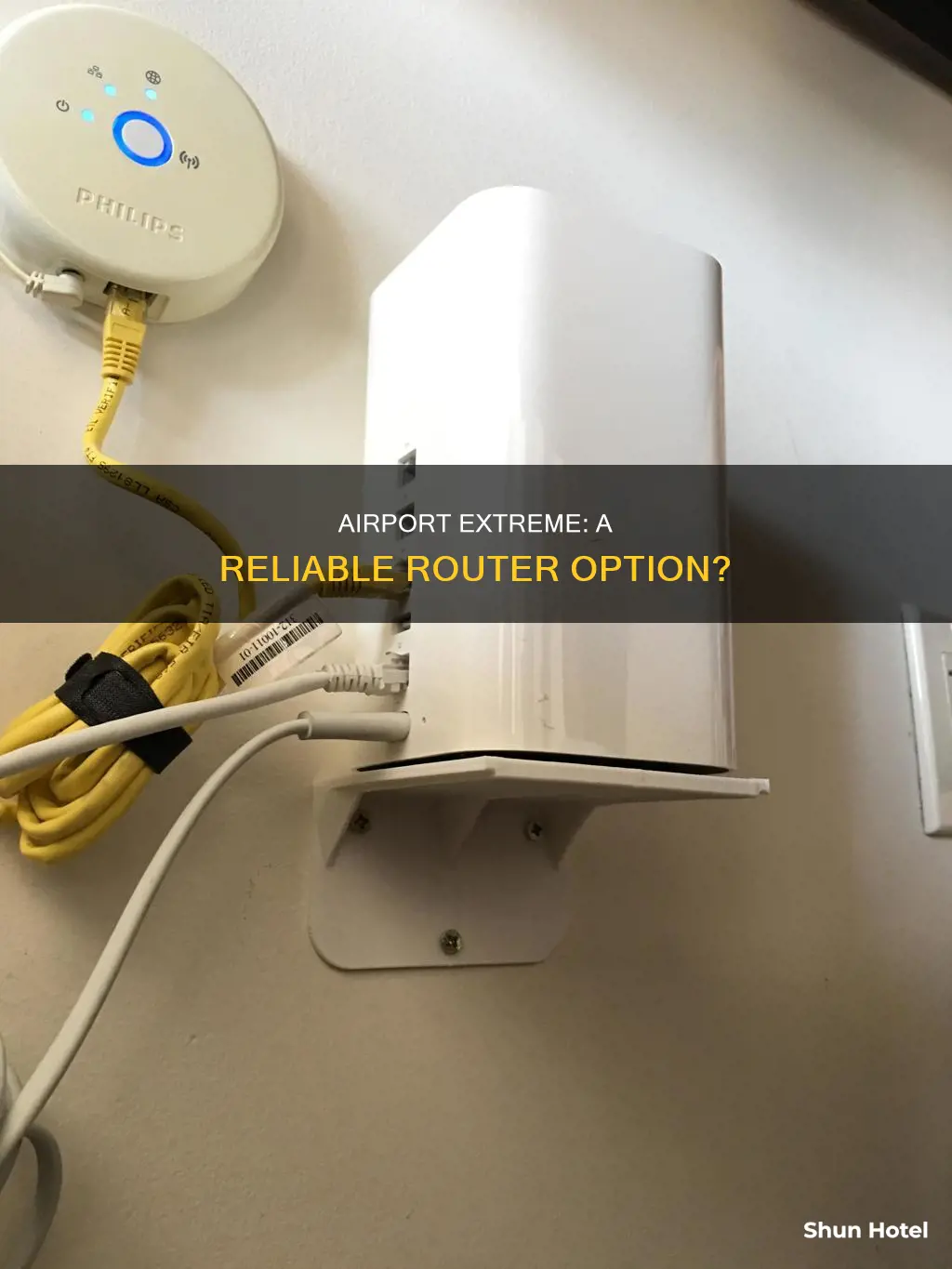 can i use airport extreme as a router