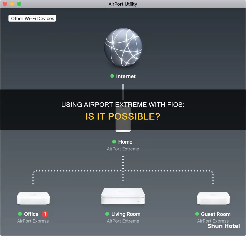 can i use airport extreme with fios