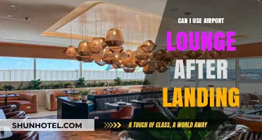 Exploring Post-Landing Airport Lounge Access