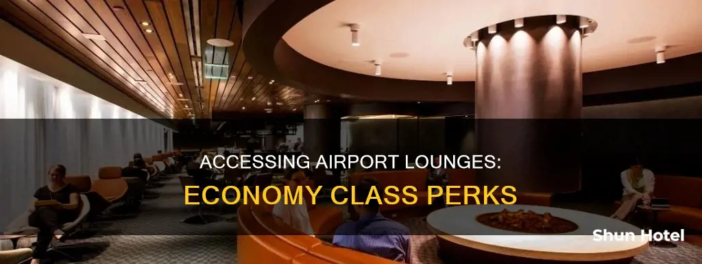 can i use airport lounge with economy class